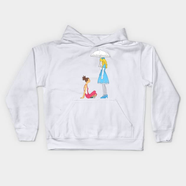 Carole & Tuesday Kids Hoodie by CrazyLife